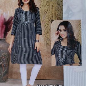 Fancy Cotton Doby Kurti