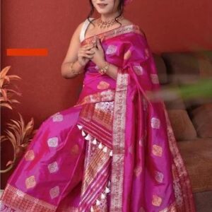 MEKHELA CHADOR , SILK WITH PURE ZARI