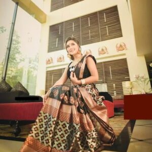 MEKHELA CHADOR SILK AND PURE ZARI