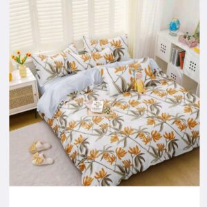 BELLEZZA PREMIUM KING SIZE BED SHEET WITH PRINTED BOX PACKING, BSC-006