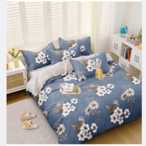 BELLEZZA PREMIUM KING SIZE BED SHEET WITH PRINTED BOX PACKING, BSC-007