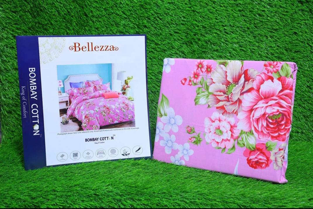BELLEZZA PREMIUM KING SIZE BED SHEET WITH PRINTED BOX PACKING, BSC-004 - Image 5