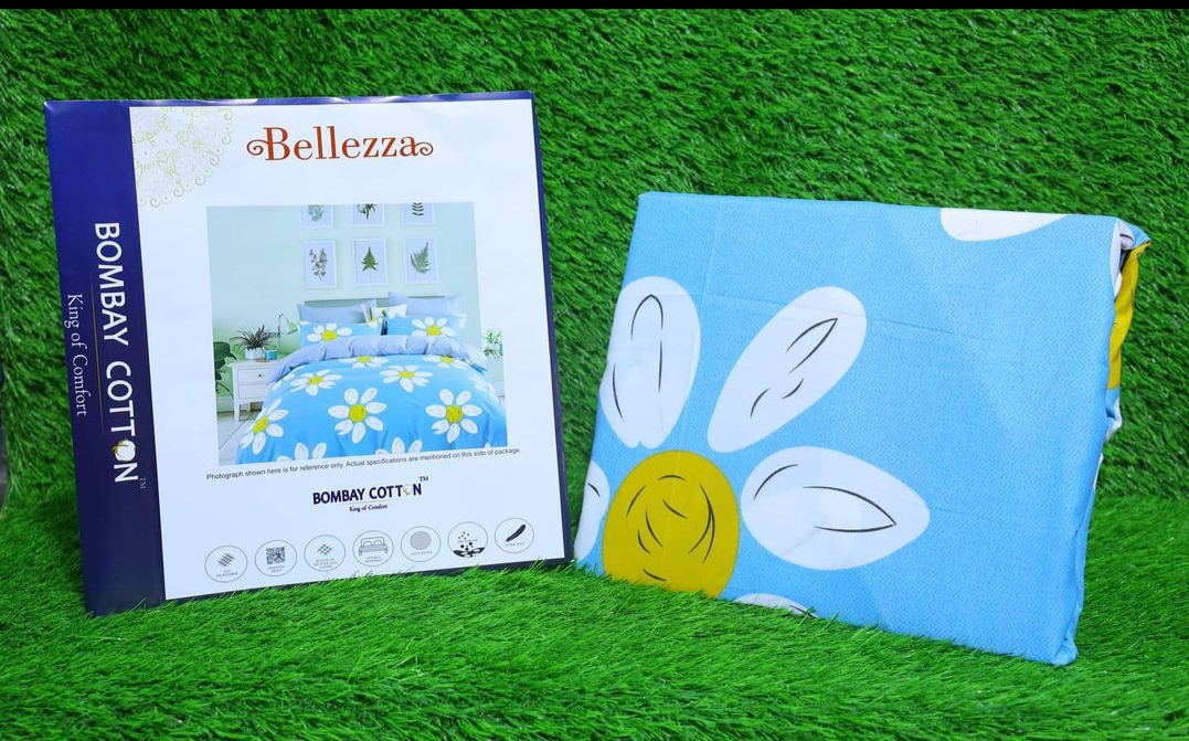BELLEZZA PREMIUM KING SIZE BED SHEET WITH PRINTED BOX PACKING, BSC-003 - Image 4