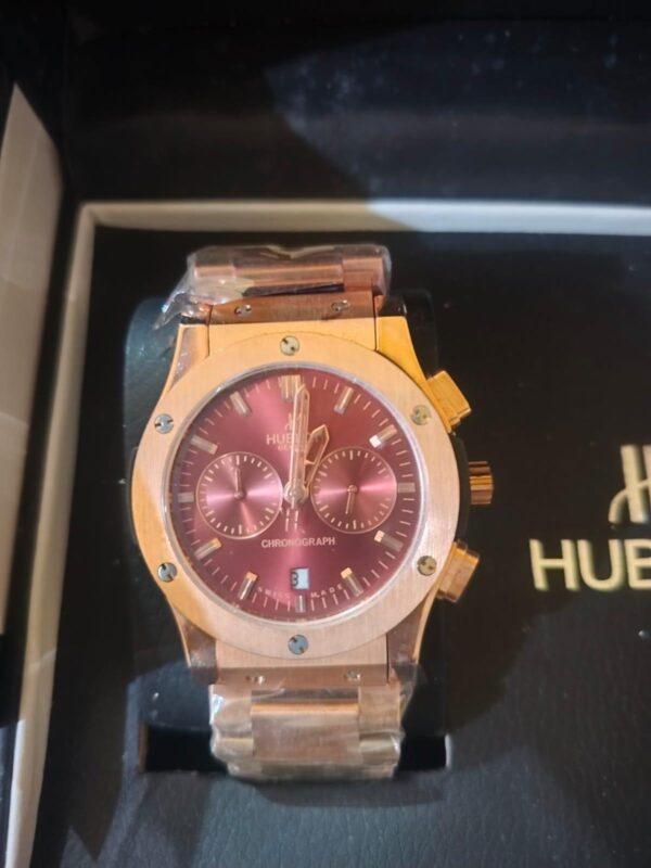 Hublot Golden with Brown Dial